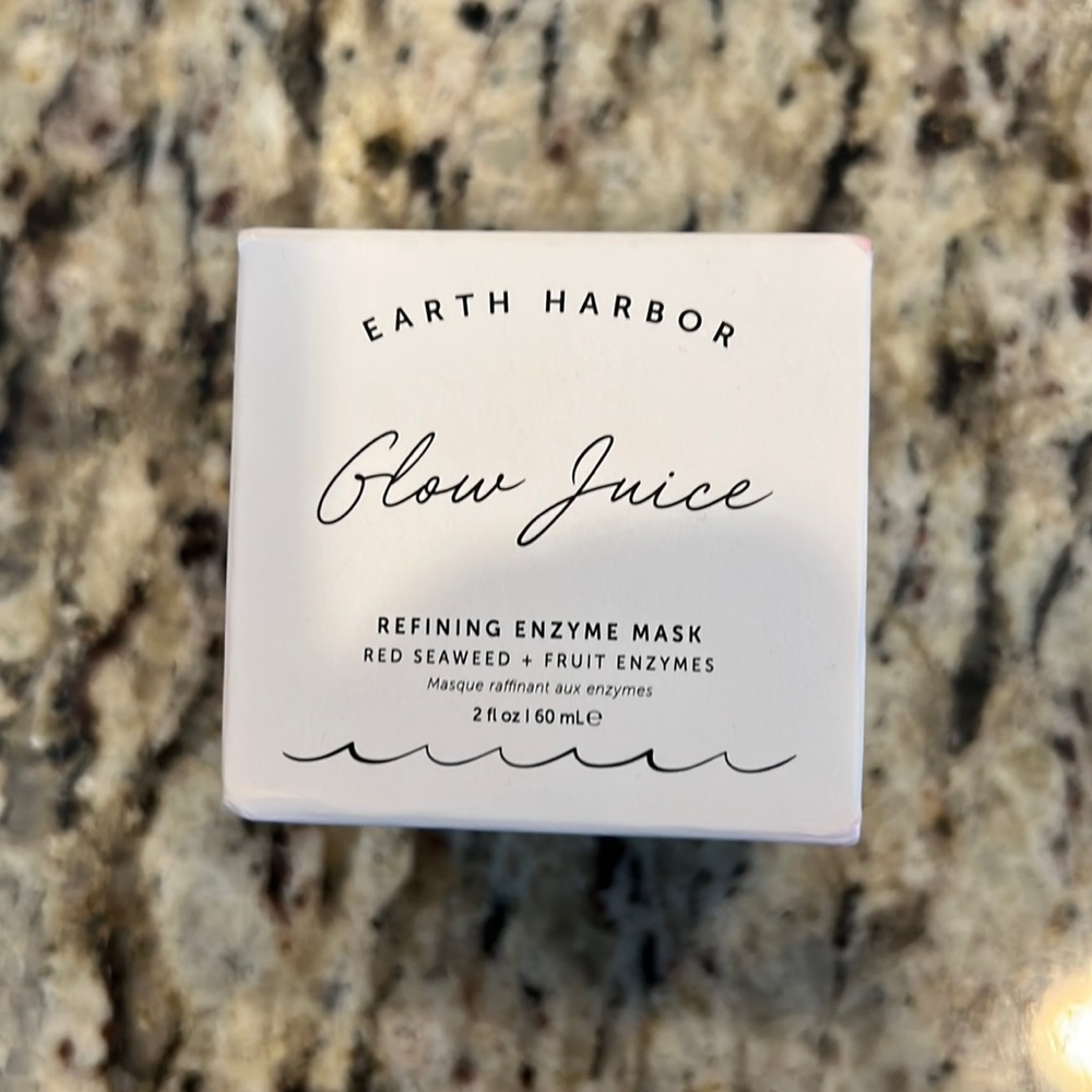 EARTH HARBOR glow juice refining enzyme mask